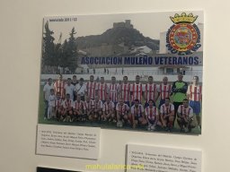 Exposición 100 Años de Futbol en Mula